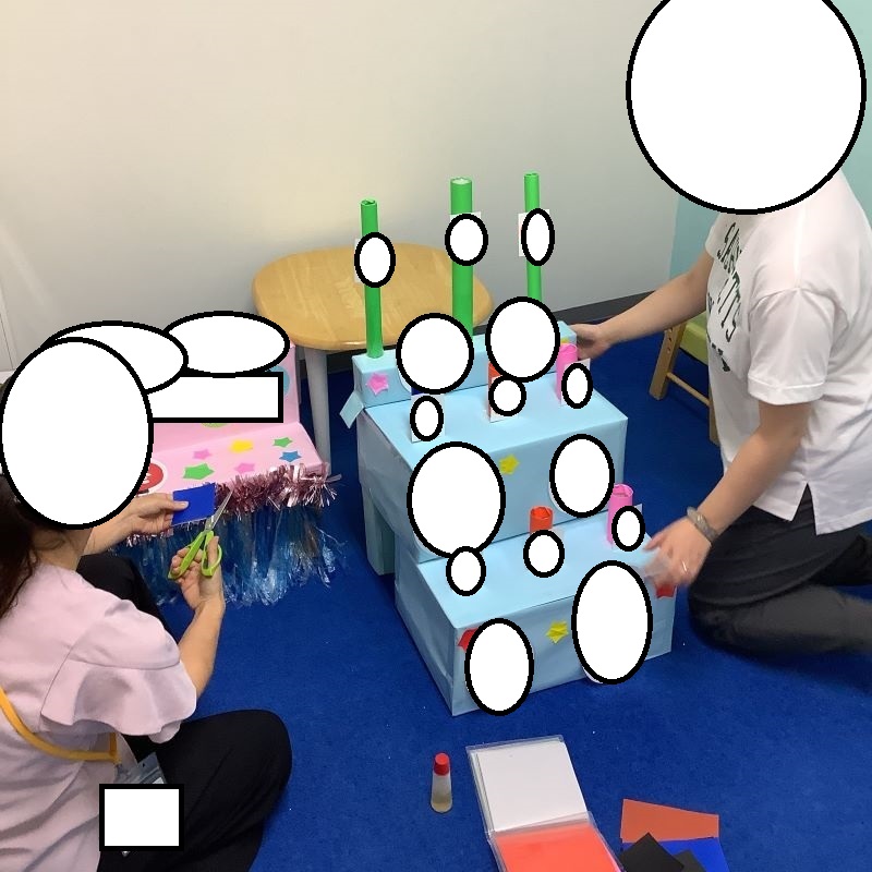 ハビー大宮大栄橋教室　夏祭り準備①